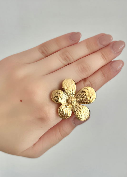 Anillo flor g