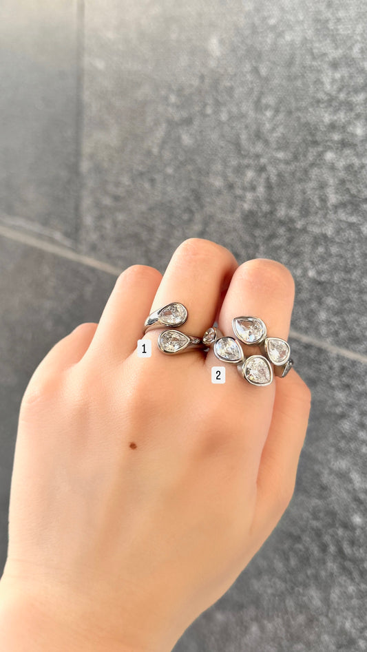 Anillos circonias