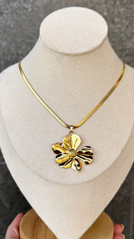 Collar flor
